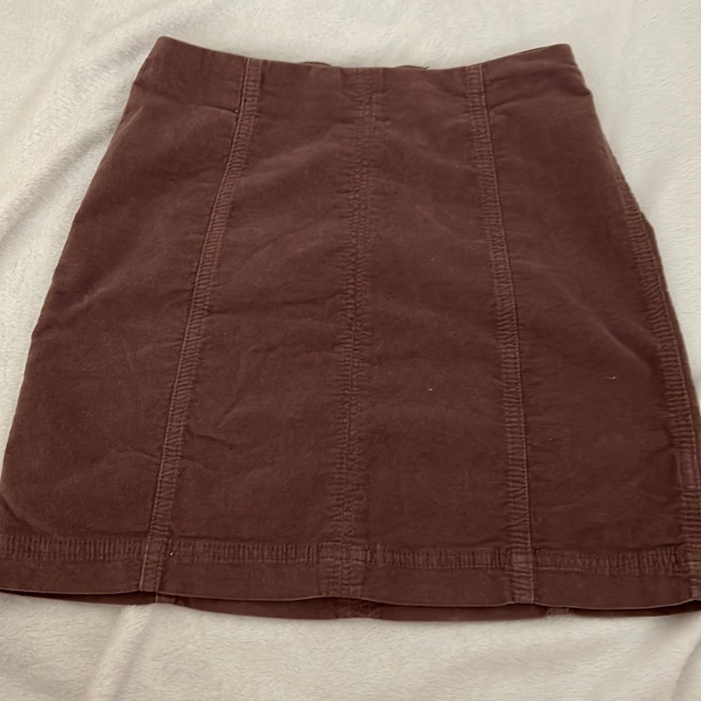 Free people corduroy skirt
